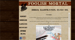 Desktop Screenshot of foolish-mortal.xepher.net